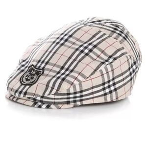 Baby Kid Boys Beret sun cool handsome Cabbie Golf Pageboy Check Hat Cap